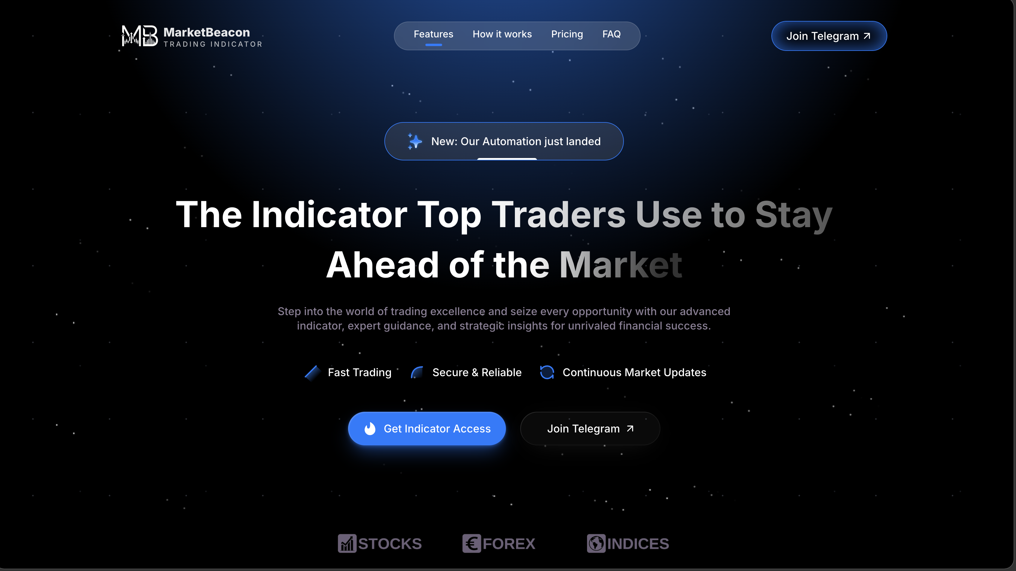 MarketBeacon script preview